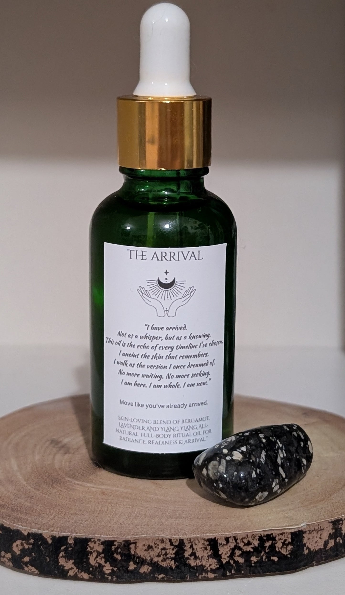 The Arrival all over body oil