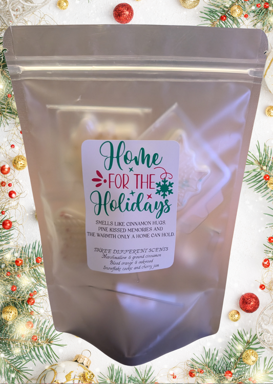 Home for the holidays wax melts