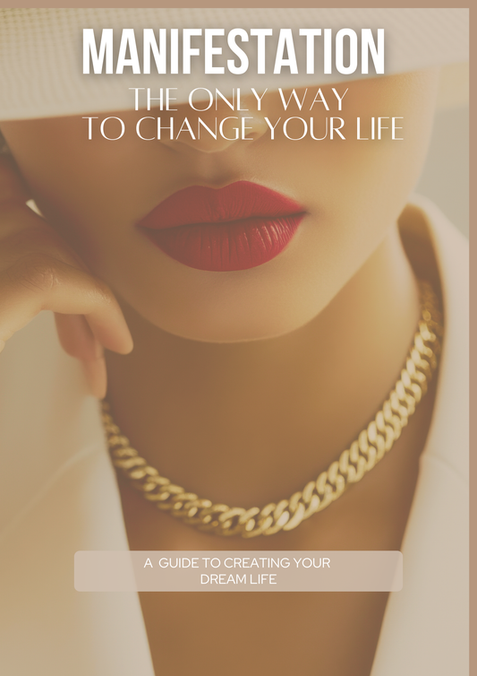 MANIFESTATION:                The only way to              change your life