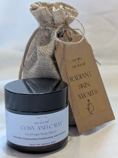 Cosy and Calm peri/pause body butter