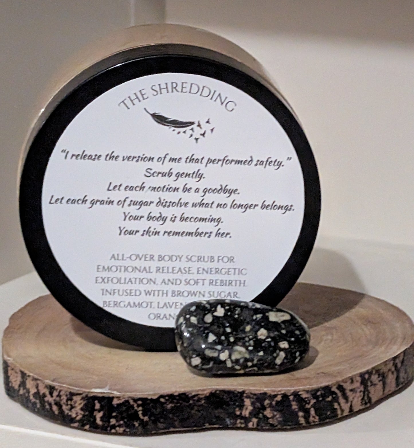 The shredding sugar body scrub