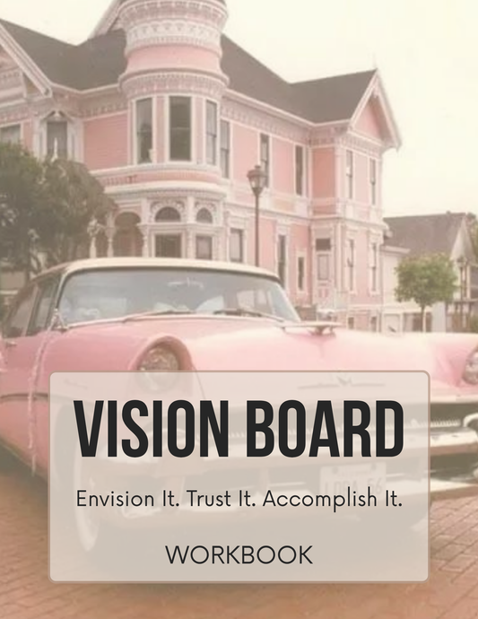 Vision board workbook