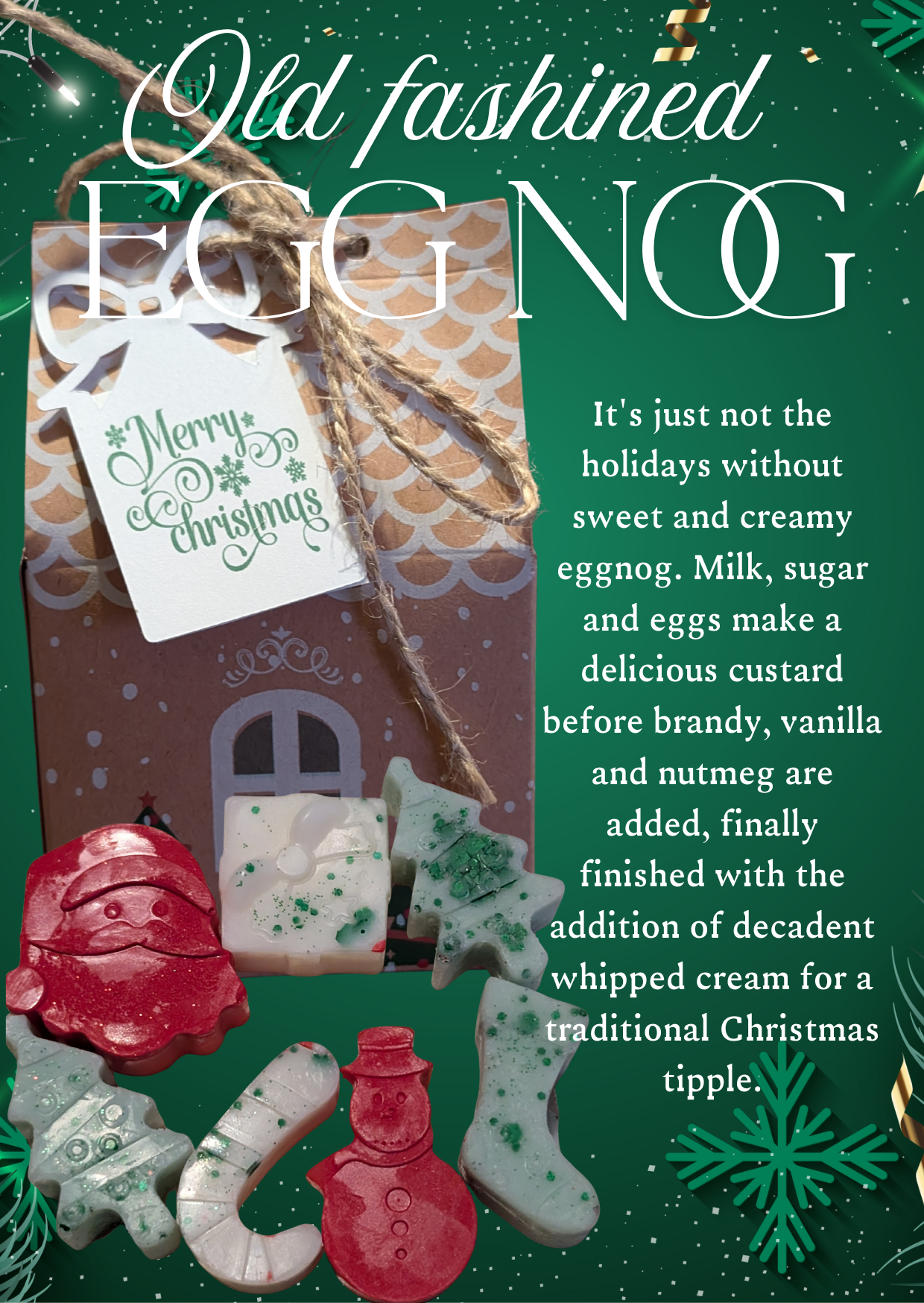 Eggnog Christmas scent