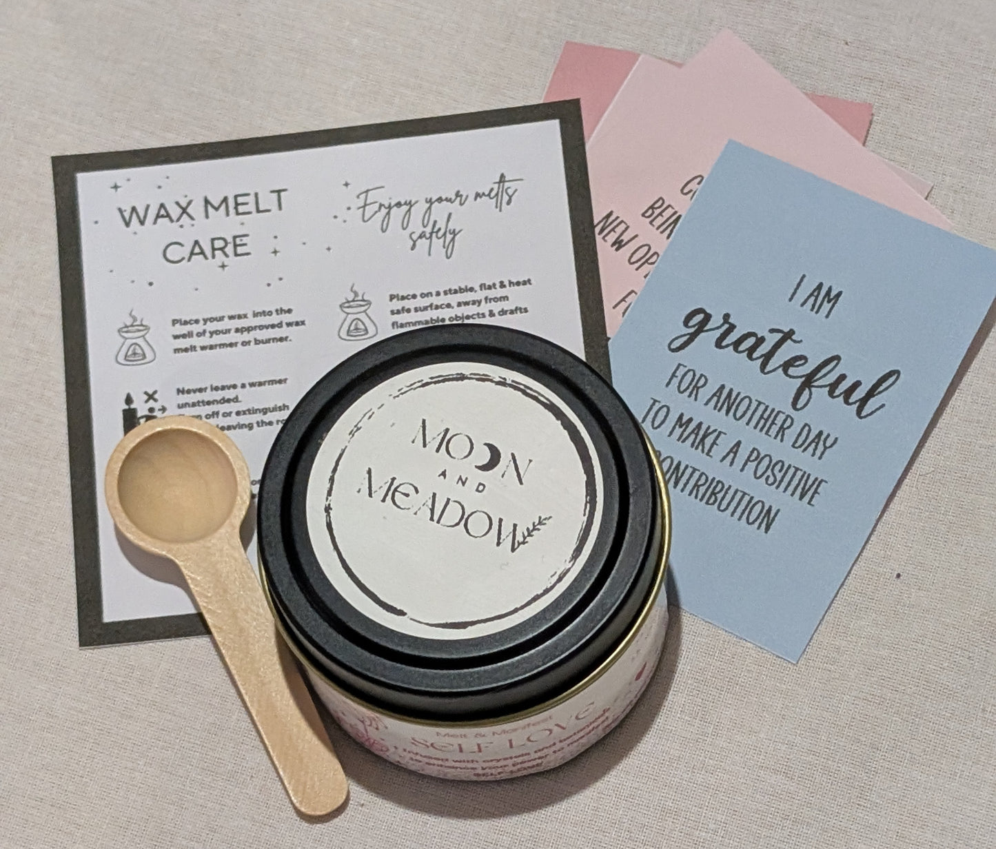 SELF LOVE Melt and Manifest scoopable wax melt