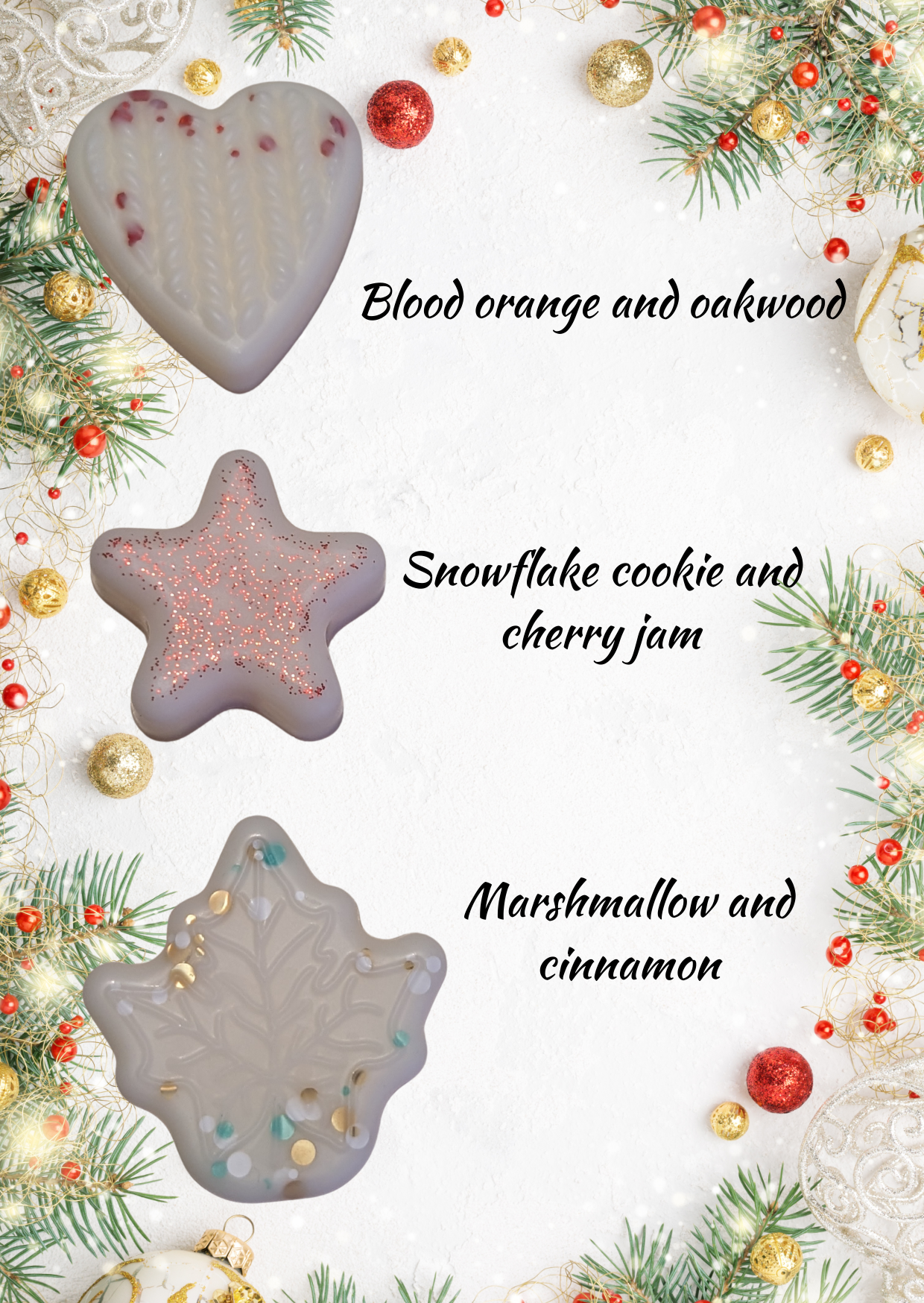 Home for the holidays wax melts